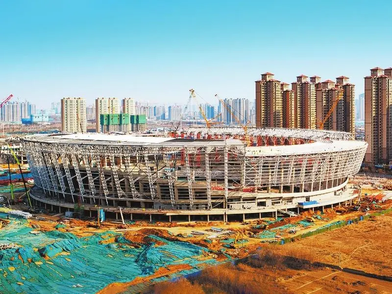 Energetsko učinkovita kovinska uokvirjena stavba