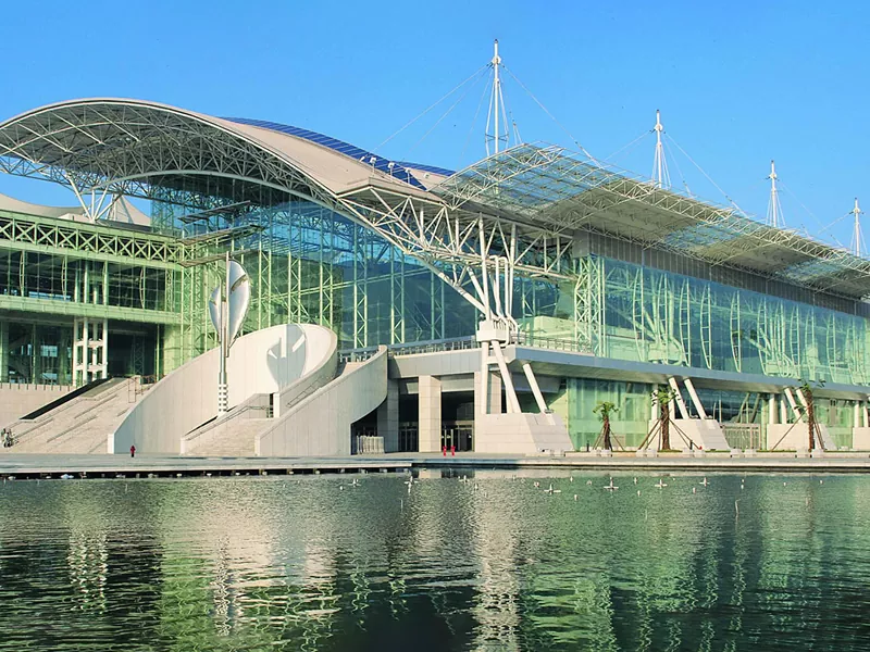 Montažna razstavna dvorana z dolgim ​​razponom