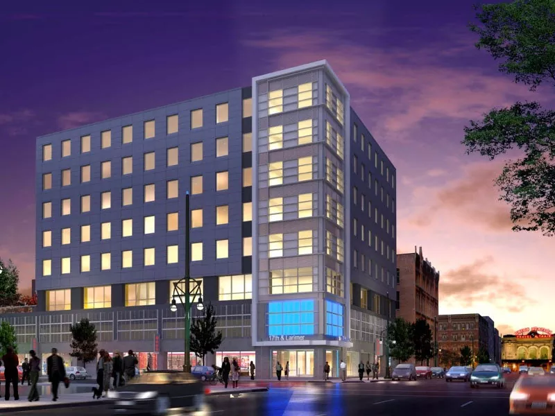 Več nadstropni jekleni okvir hoteli