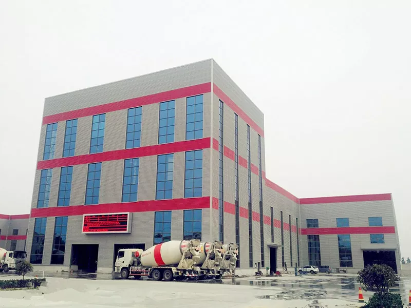 Montažna stavba jeklenega okvirja