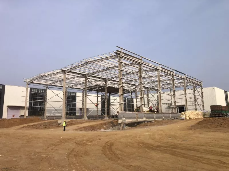 Stavba skladišča za eno nadstropje