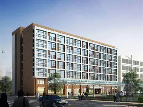 Stavba za osebje jeklenega okvirja