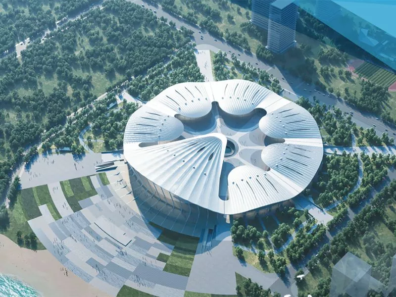 Jeklena struktura okvir za hoteli