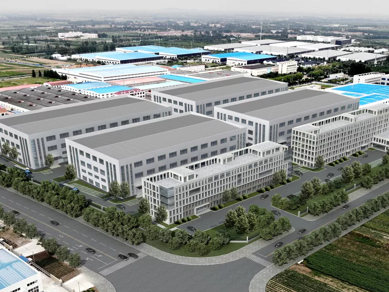 Jeklena struktura Industrial Park velike montažne stavbe